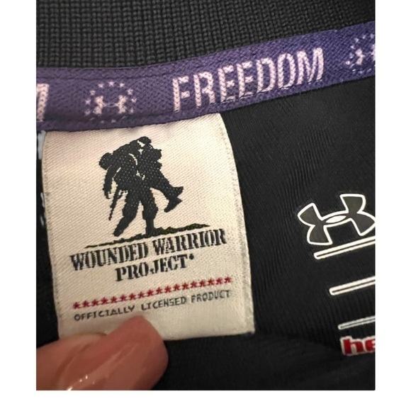 Under Armour Wounded Warrior Shirt Medium - Picture 6 of 8